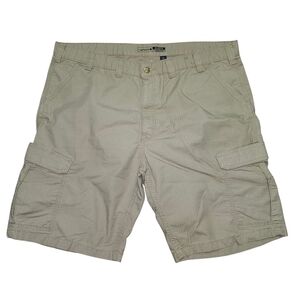 Carhartt FORCE Khaki Relaxed Fit Ripstop Cargo Work Shorts Sz 44